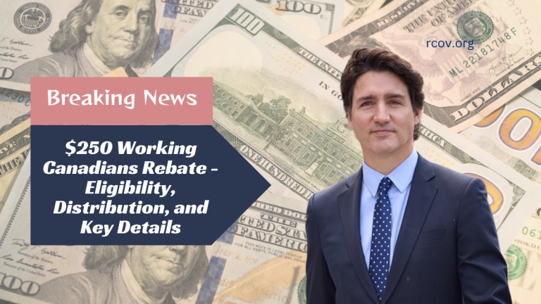 $250 Working Canadians Rebate - Eligibility, Distribution, and Key Details