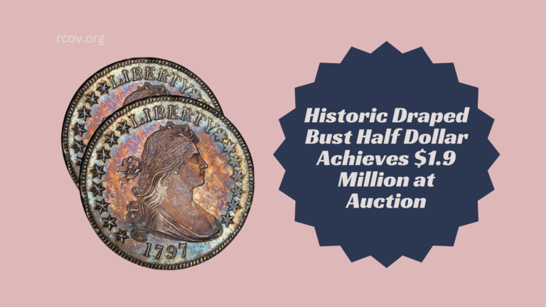 Historic Draped Bust Half Dollar Achieves $1.9 Million at Auction