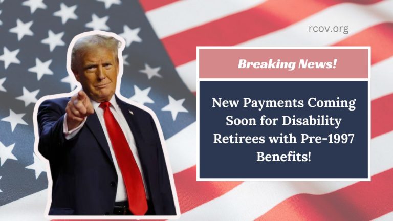 New Payments Coming Soon for Disability Retirees with Pre-1997 Benefits!