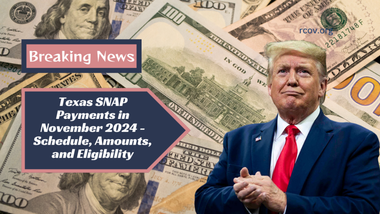Texas SNAP Payments in November 2024 - Schedule, Amounts, and Eligibility