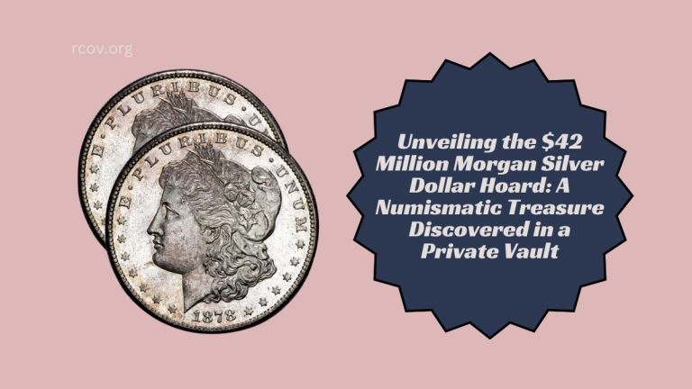 Unveiling the $42 Million Morgan Silver Dollar Hoard: A Numismatic Treasure Discovered in a Private Vault