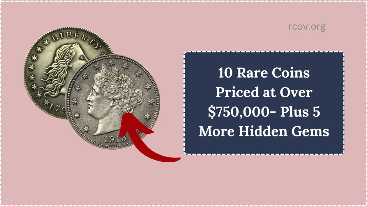 10 Rare Coins Priced at Over $750,000- Plus 5 More Hidden Gems