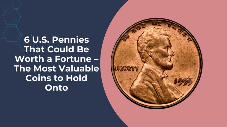 6 U.S. Pennies That Could Be Worth a Fortune – The Most Valuable Coins to Hold Onto