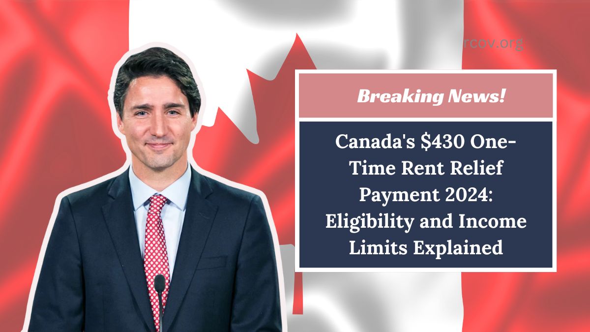 Canada's $430 One-Time Rent Relief Payment 2024: Eligibility and Income Limits Explained