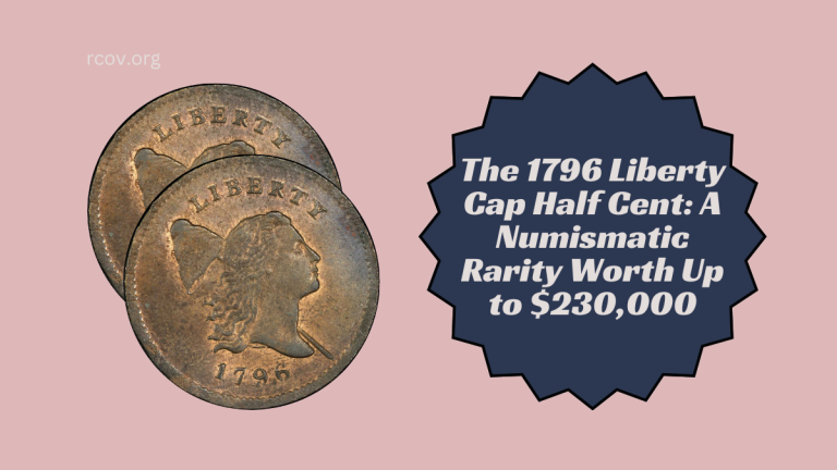 The 1796 Liberty Cap Half Cent: A Numismatic Rarity Worth Up to $230,000